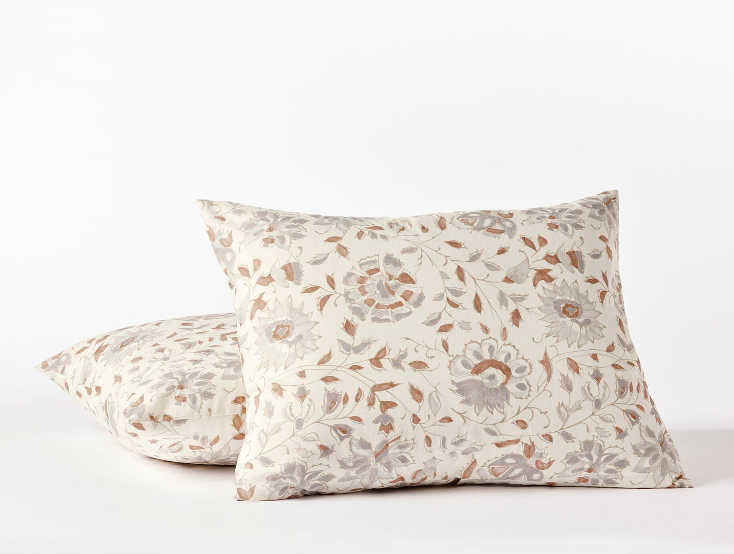 Federa con stampa biologica Coyuchi + Rejuvenation Flora