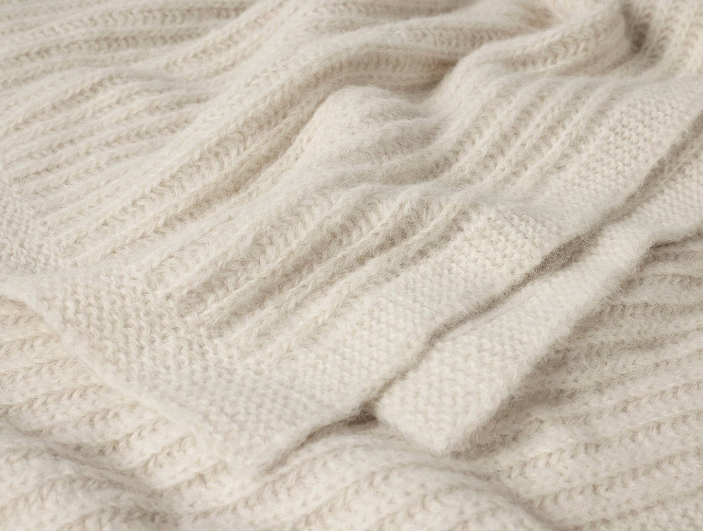 Coperta in maglia di alpaca Andes Suri