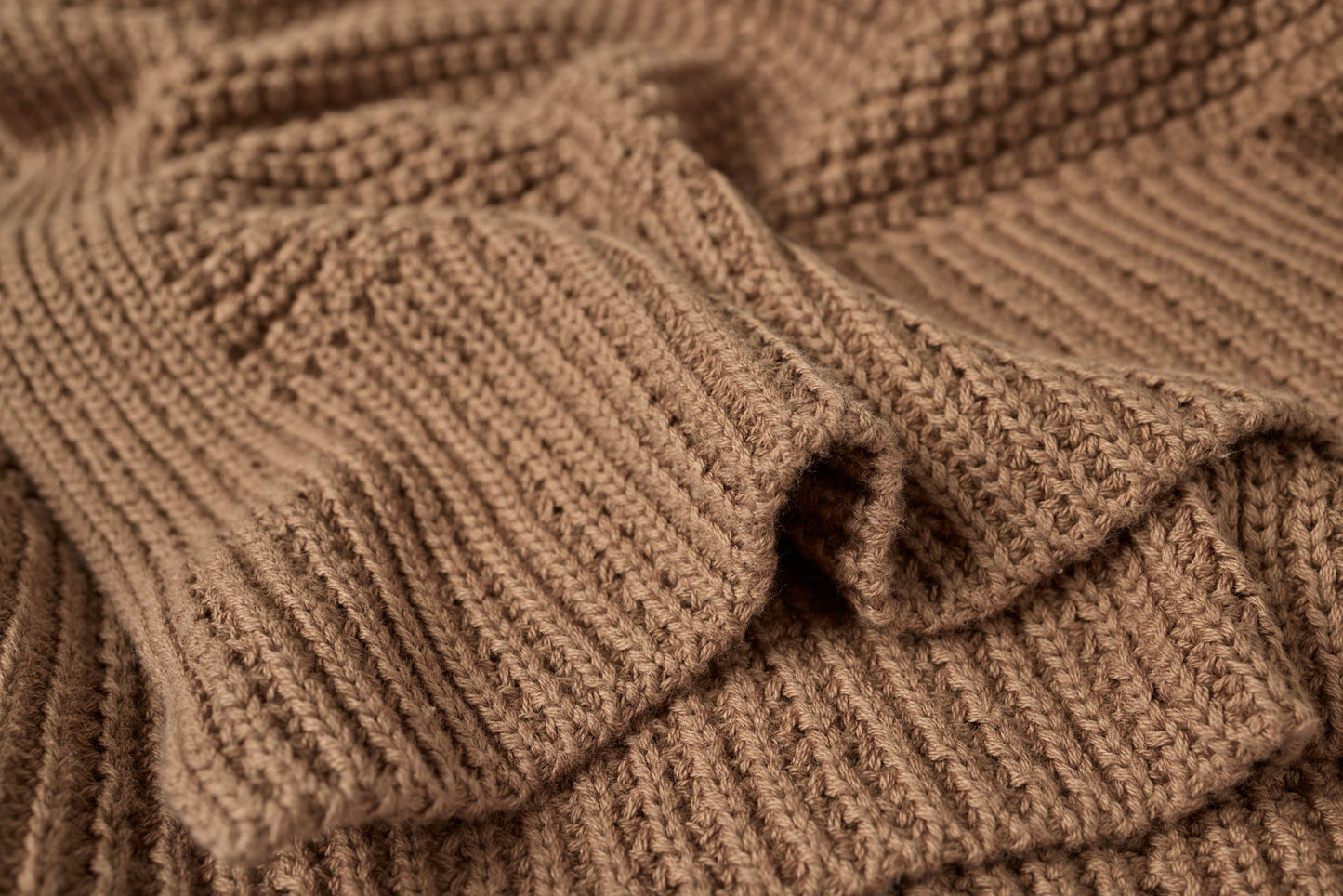 Coperta in maglia biologica Avalon