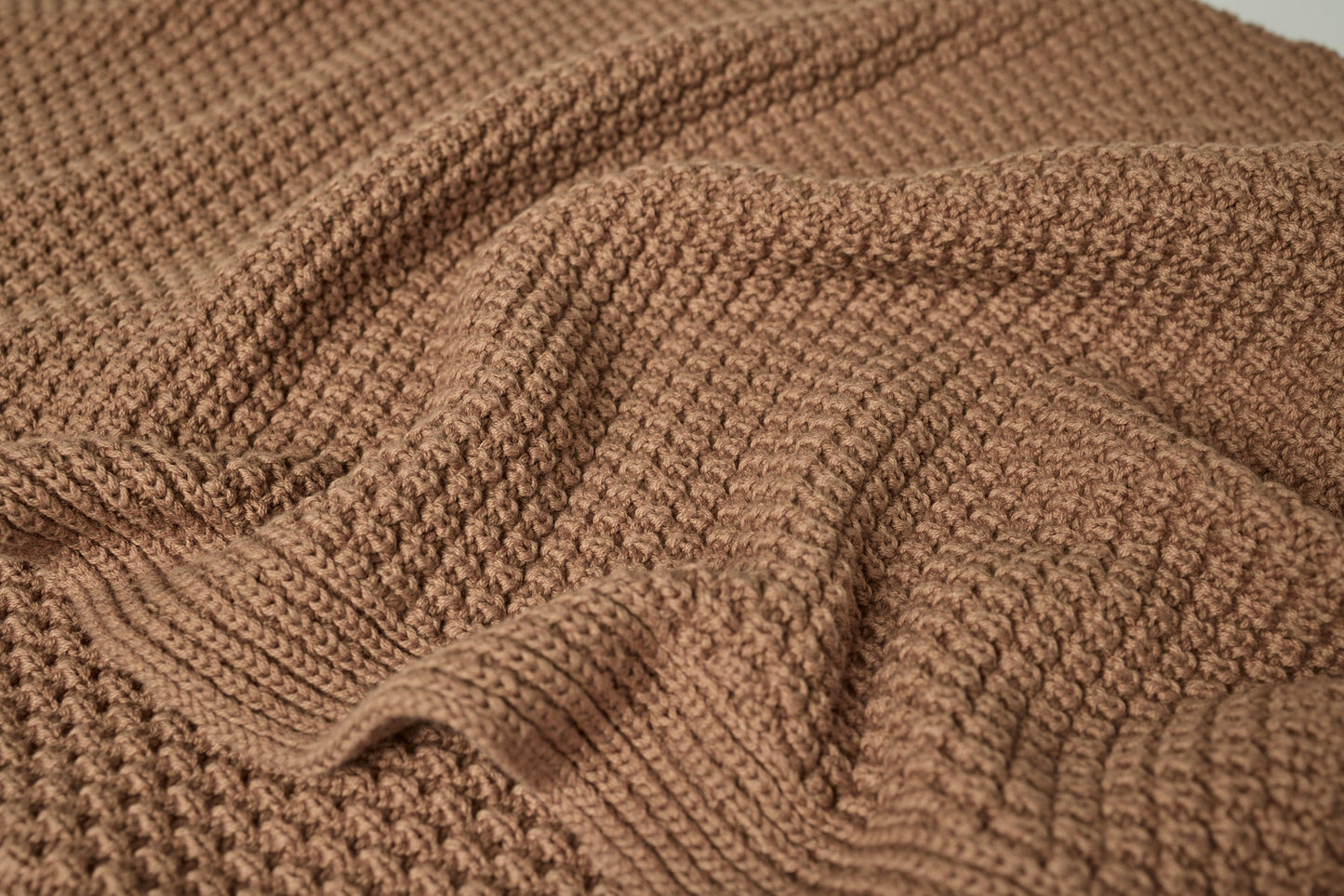 Coperta in maglia biologica Avalon