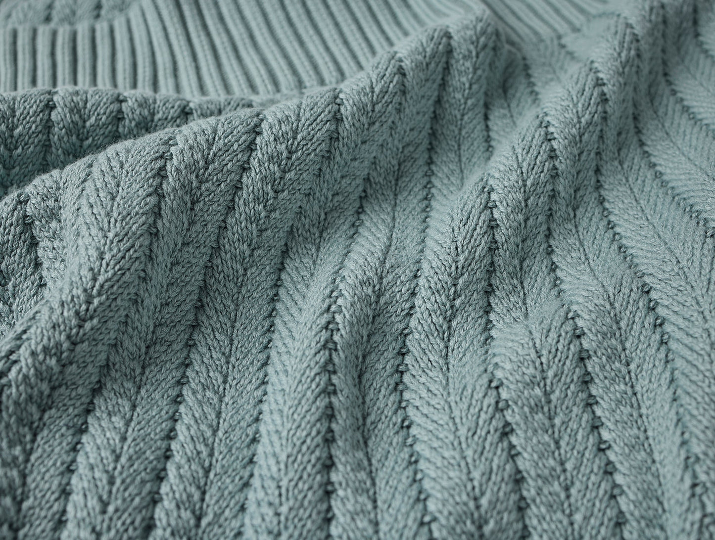 Coperta in maglia biologica Casa Loma
