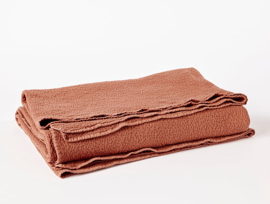 Coperta Cascade Organic Matelasse 