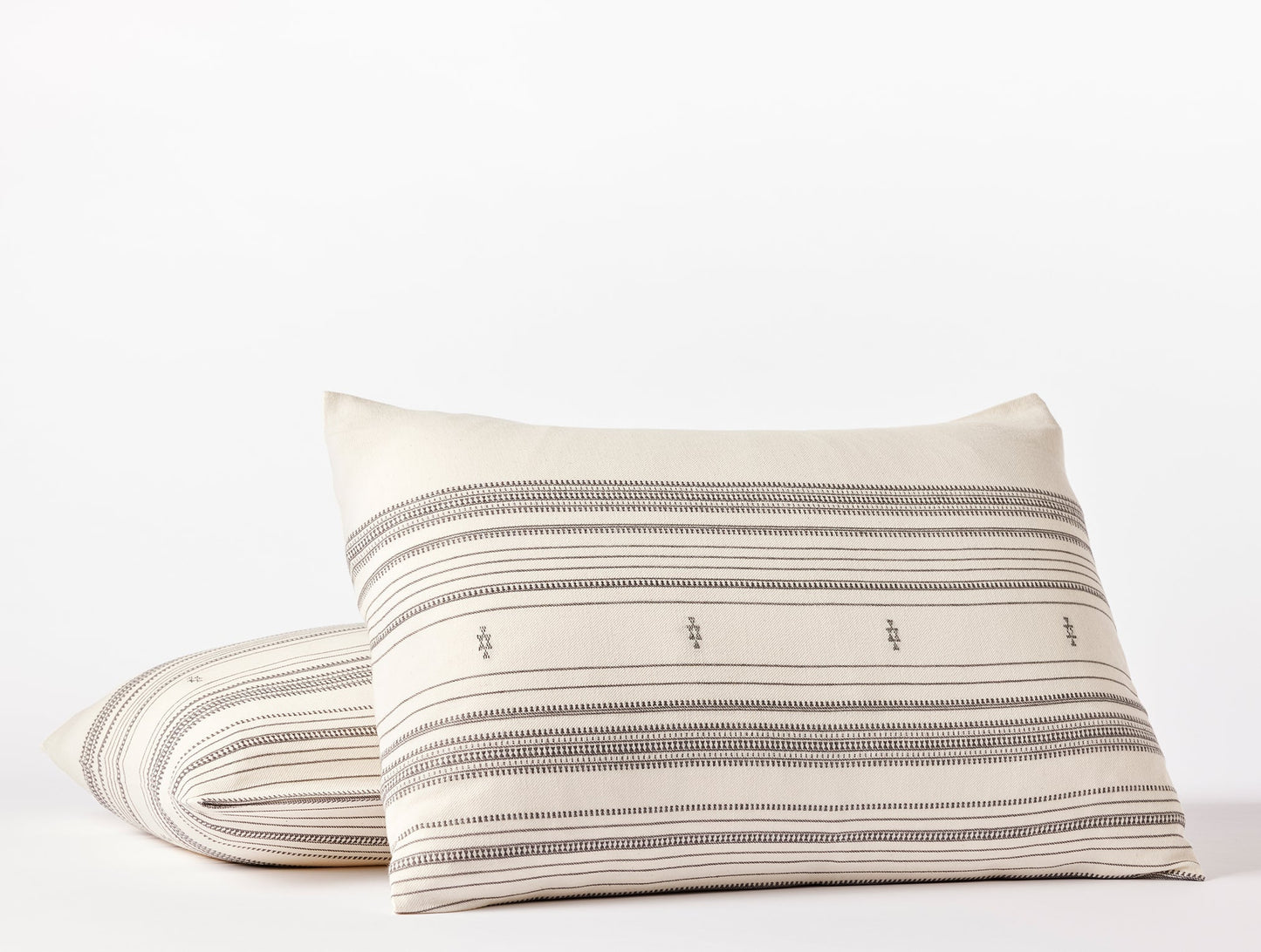 Coyuchi + Rejuvenation Inyo Organic Dobby Sham - Rinnovato