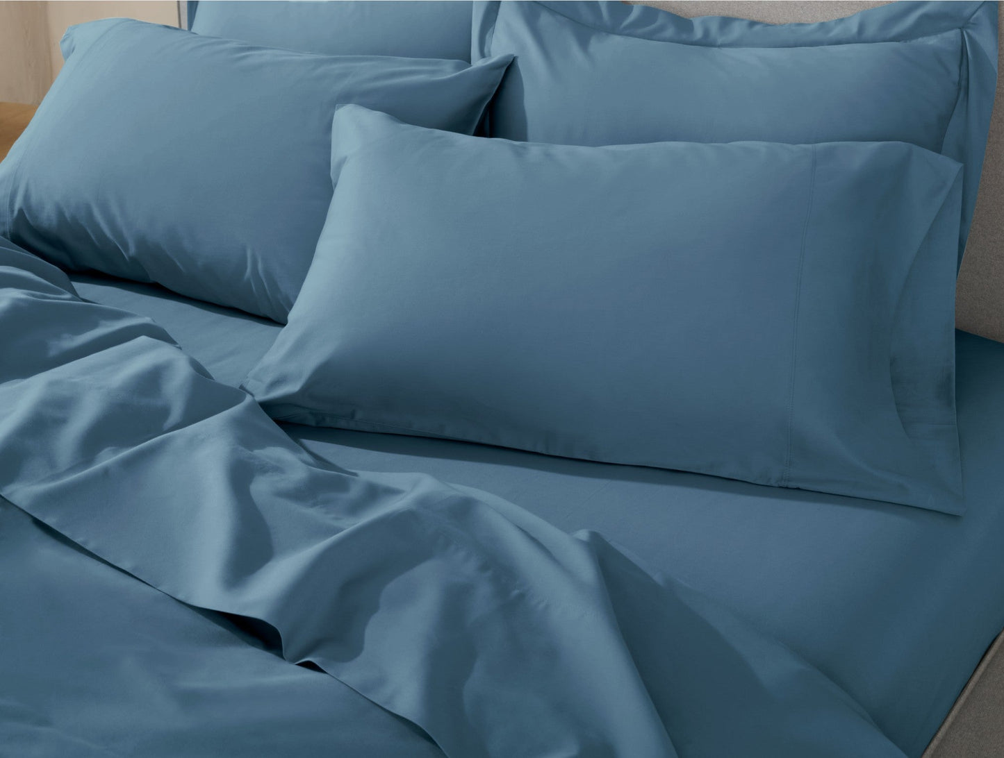 Completo letto in raso biologico classico