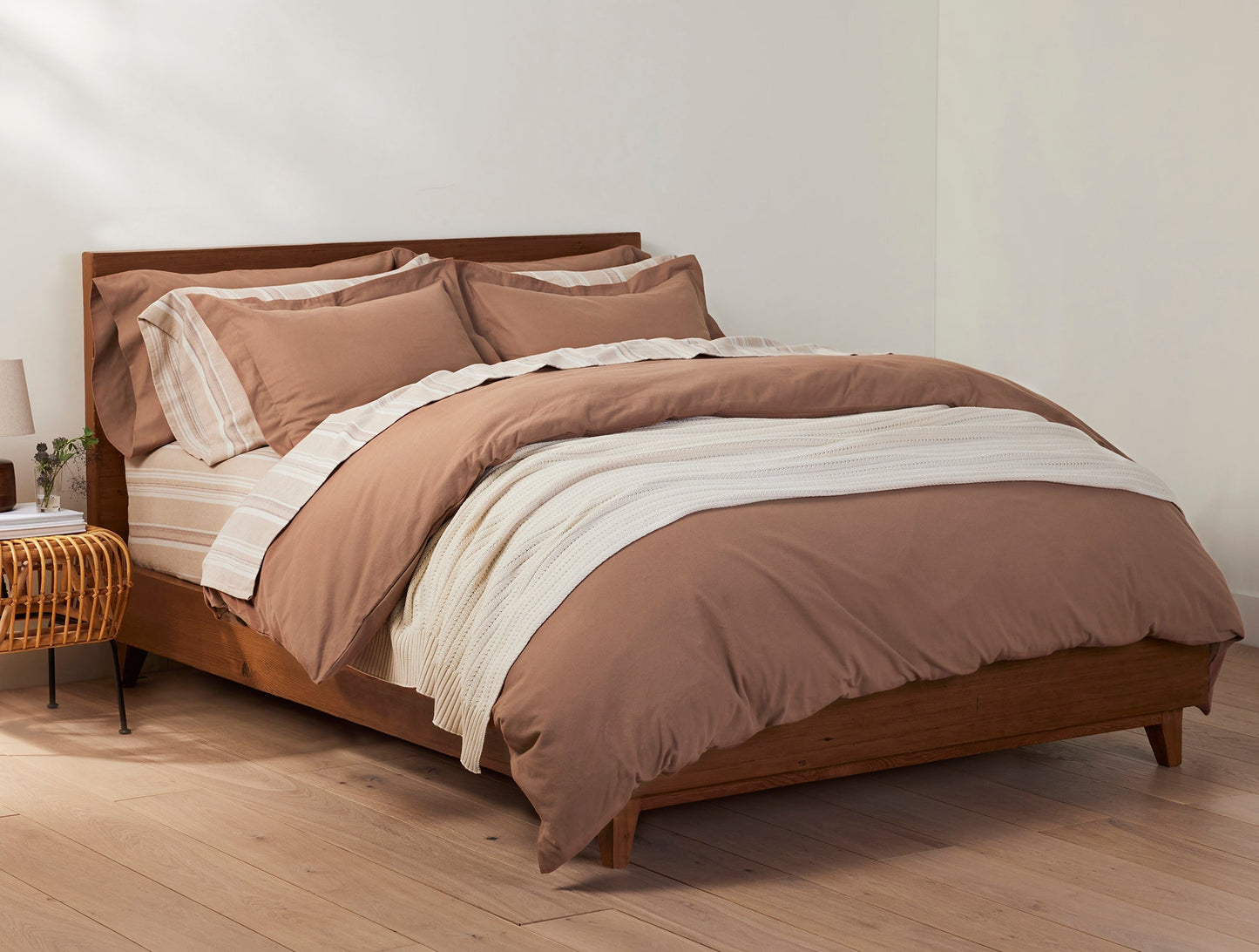 Copripiumino in flanella organica Cloud Brushed™ - Rinnovato