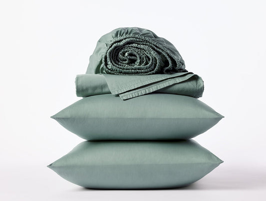 Set di lenzuola in raso organico Cloud Soft