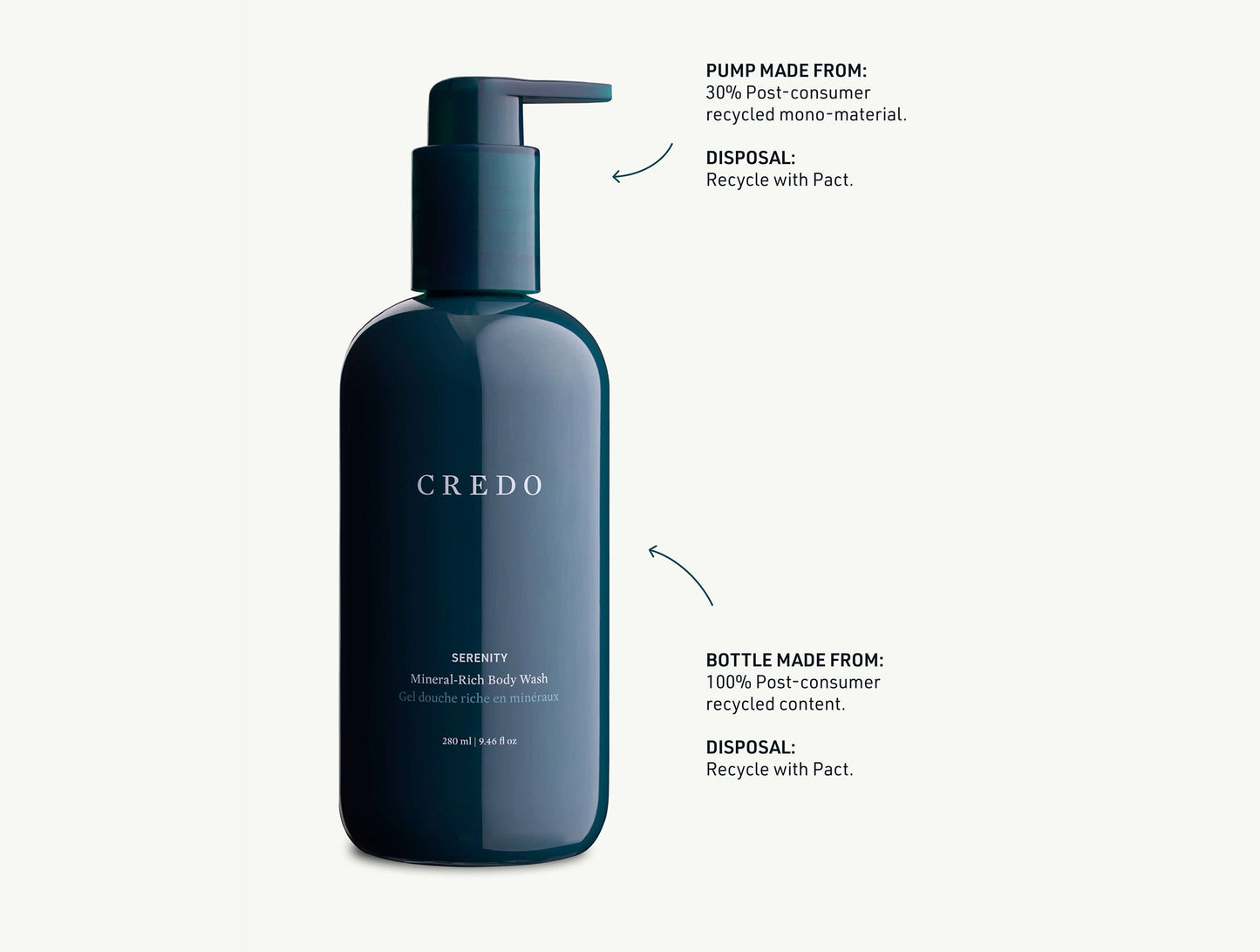 Credo Serenity Bagnoschiuma Ricco di Minerali