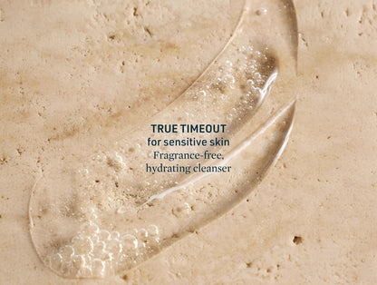 Credo True Timeout Vetiver Root + Calming Botanicals Cleanser per pelli sensibili