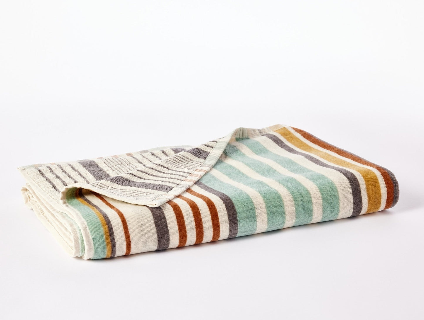 Asciugamano da spiaggia biologico Dawn Stripe - Rinnovato
