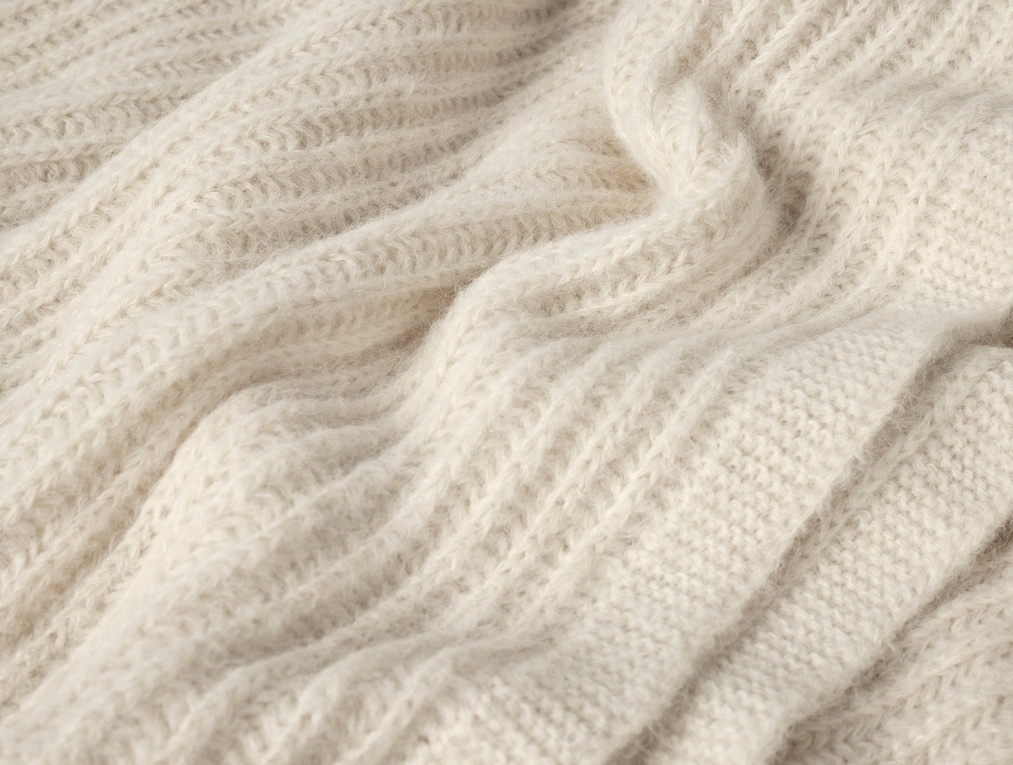 Coperta in maglia di alpaca Andes Suri
