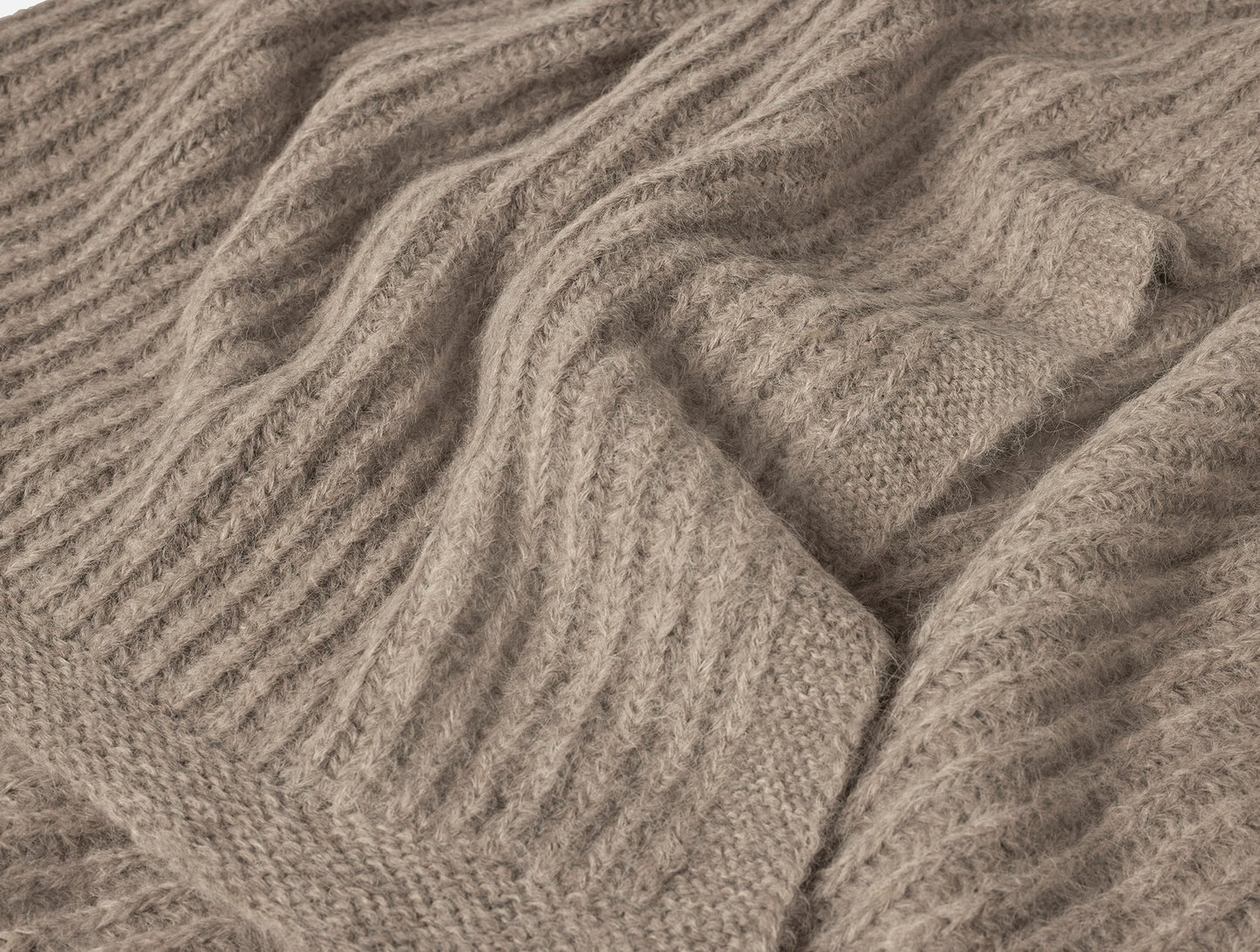 Coperta in maglia di alpaca Andes Suri
