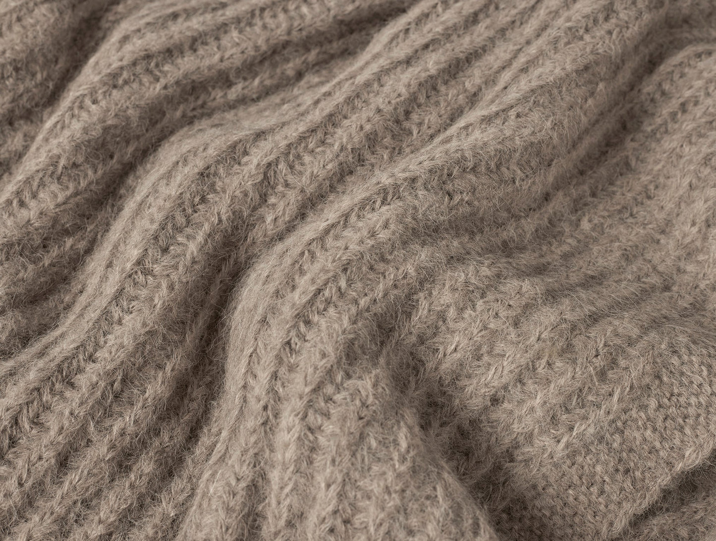 Coperta in maglia di alpaca Andes Suri