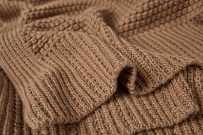 Coperta in maglia biologica Avalon