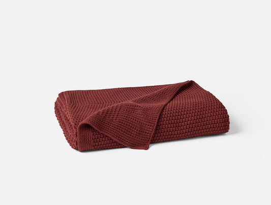 Coperta in maglia biologica Avalon