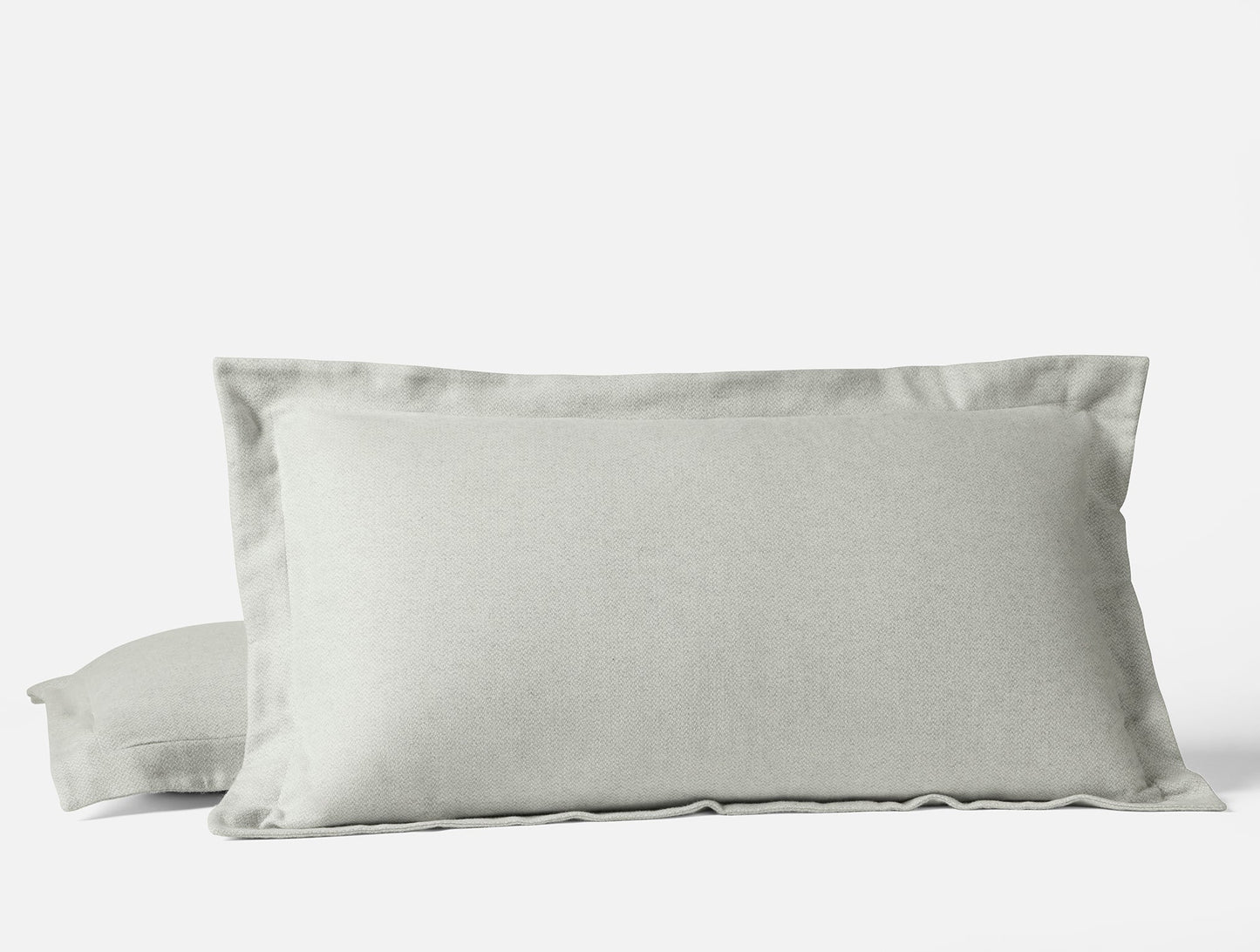 Federa in flanella organica con texture mélange Cloud Brushed™