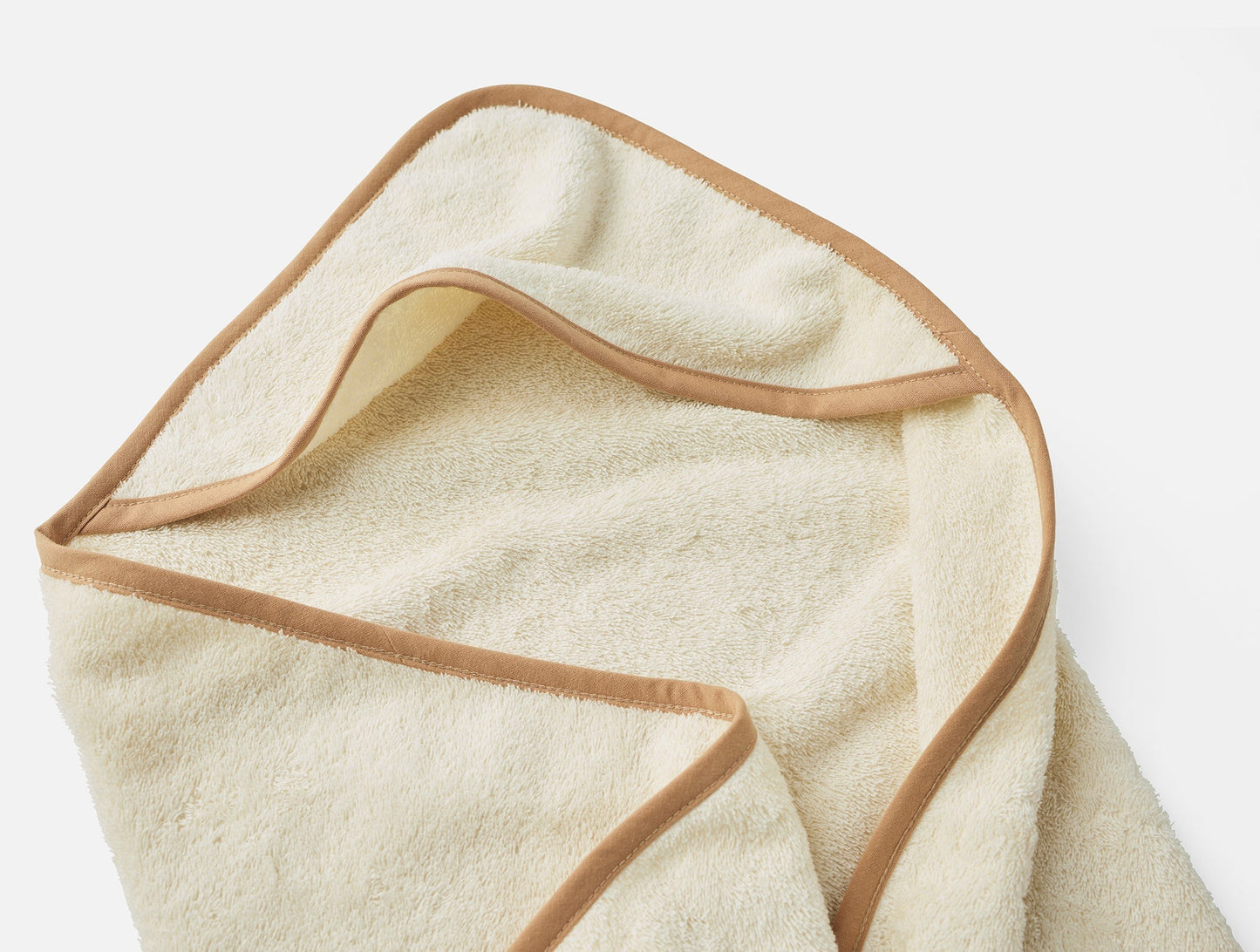 Set di asciugamano con cappuccio e guanto da bagno per neonati Cloud Loom™ Organic