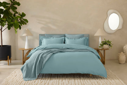 Set di lenzuola in raso organico Cloud Soft