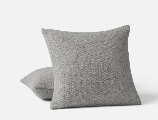 Cuscino decorativo in maglia di cotone e alpaca Cordillera