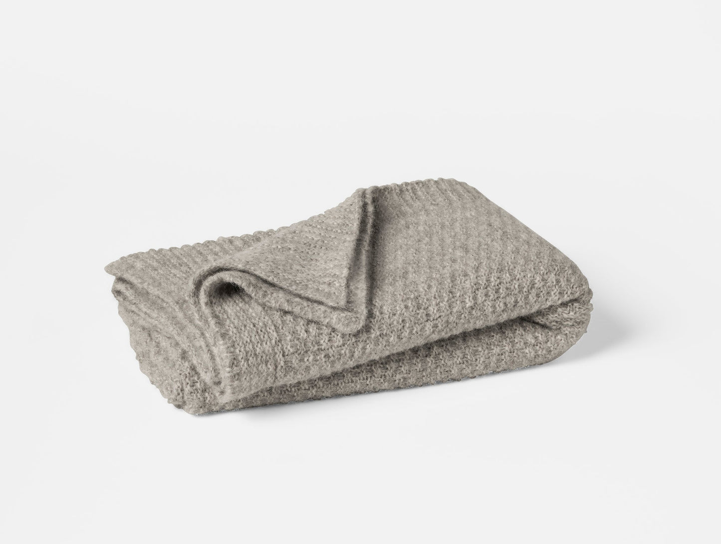 Coperta in maglia di cotone e alpaca Cordillera