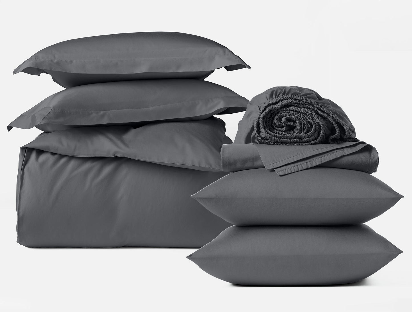 Completo letto in raso biologico classico
