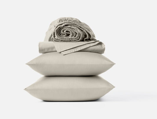 Set di lenzuola in raso organico Cloud Soft
