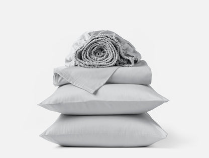 Set di lenzuola in raso organico Cloud Soft