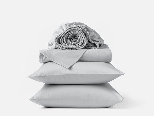 Set di lenzuola in raso organico Cloud Soft