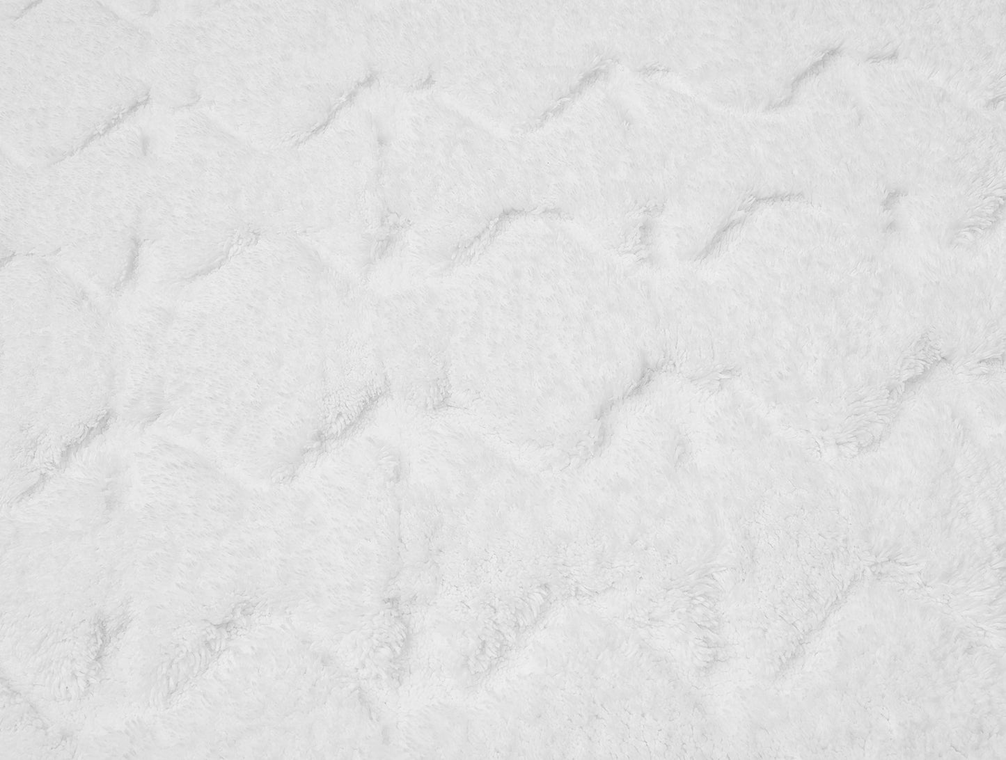 Tappeto da bagno organico Diamond Shag
