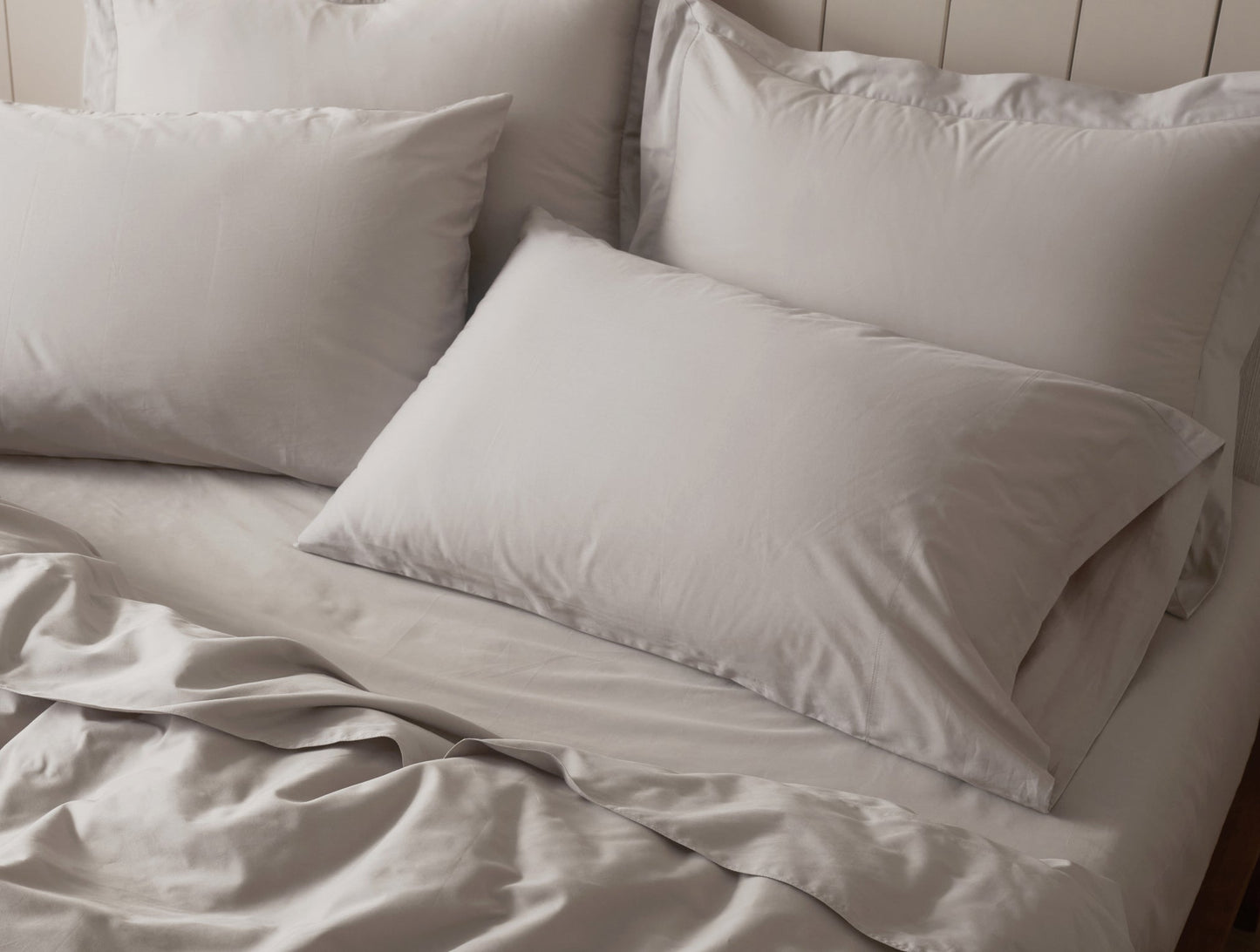 Pacchetto letto deluxe in raso organico Cloud Soft
