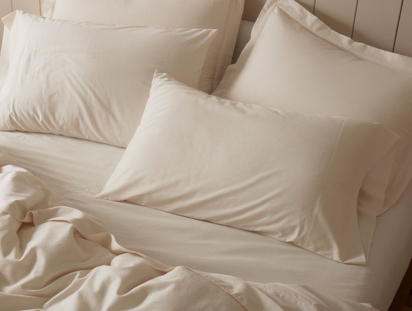 Pacchetto letto deluxe in raso organico Cloud Soft