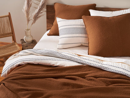 Coperta Cascade Organic Matelasse - Rinnovata
