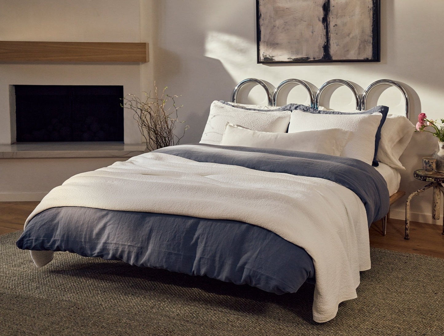 Coperta Cascade Organic Matelasse 