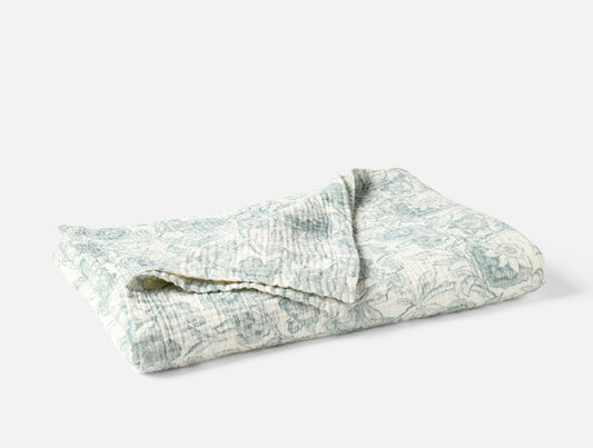 Coperta con stampa matelassé organica Balboa 