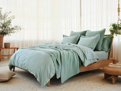 Coperta Cascade Organic Matelasse 