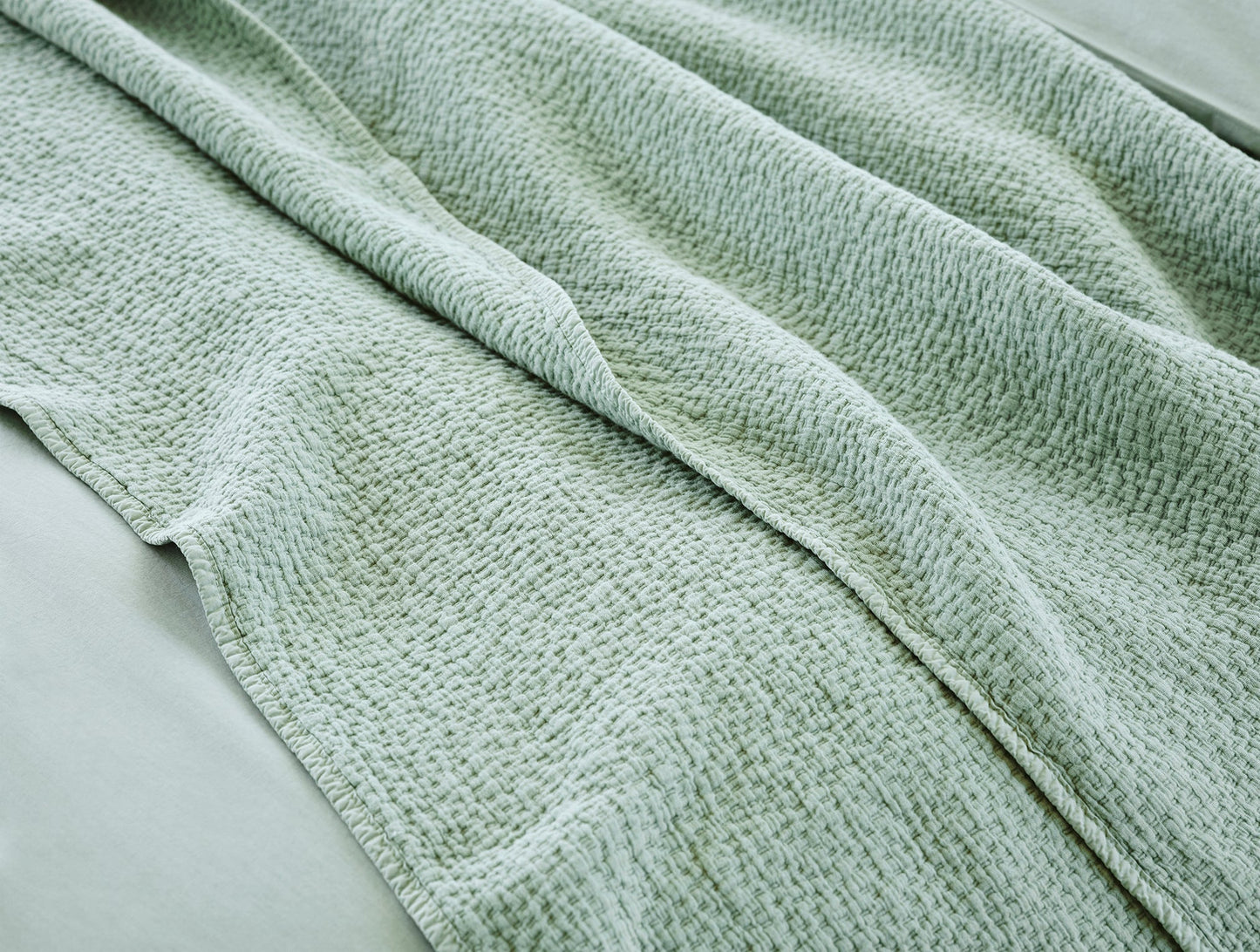 Coperta Cascade Organic Matelasse 