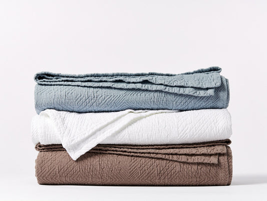 Coperta Avila Organic Matelasse - Rinnovata
