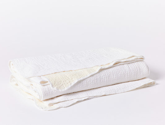 Coperta in cotone biologico e accogliente 
