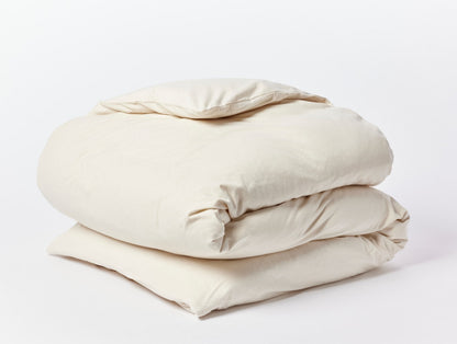 Copripiumino in flanella organica Cloud Brushed™ - Rinnovato 