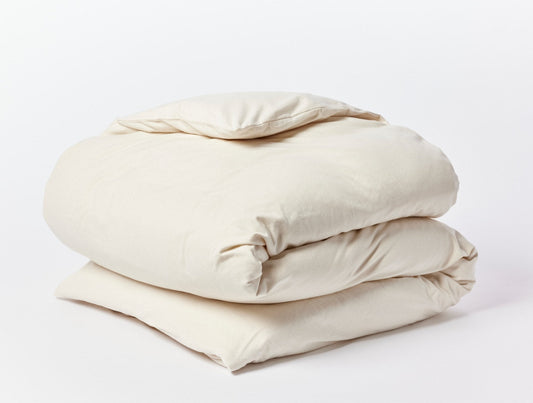 Copripiumino in flanella organica Cloud Brushed™ - Rinnovato 