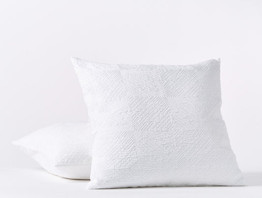 Avila Organic Matelasse Sham - Rinnovato