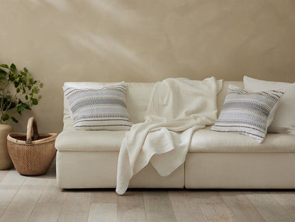 Coperta in cotone biologico accogliente 