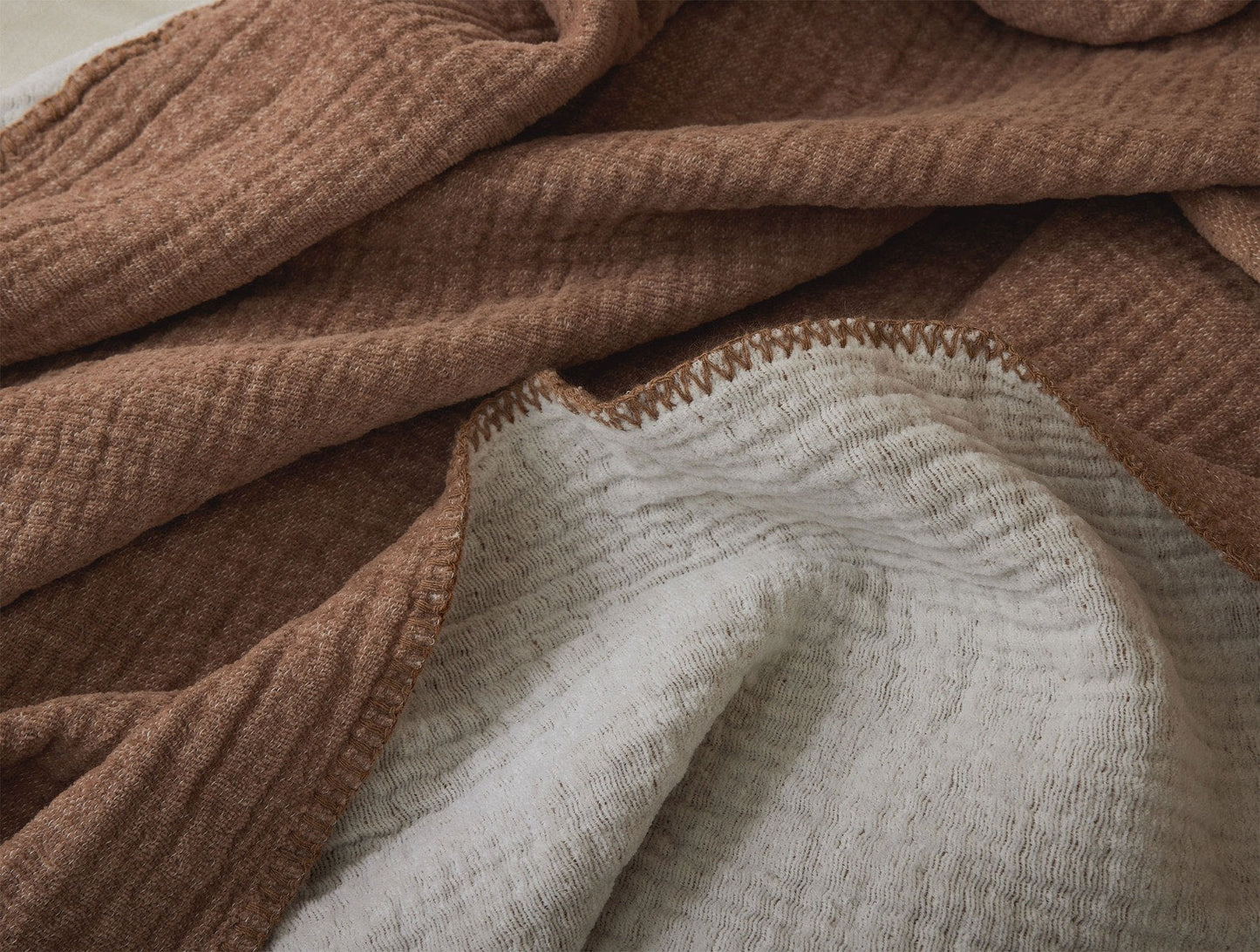Coperta in cotone biologico accogliente 