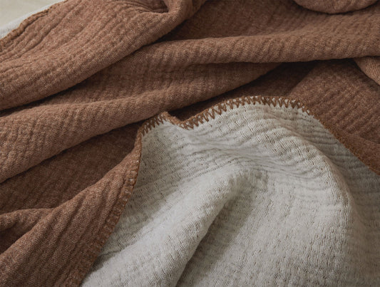 Coperta per neonati in cotone biologico e soffice 