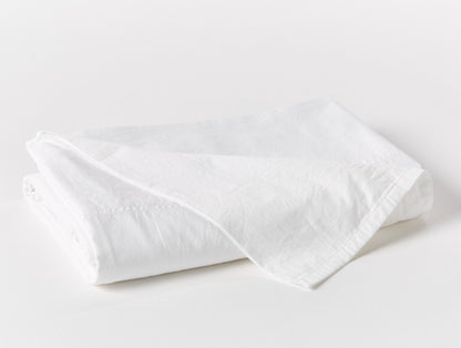 Lenzuola piane in raso organico Cloud Soft