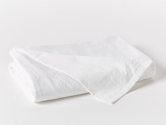 Lenzuola piane in raso organico Cloud Soft