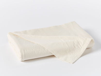 Lenzuola piane in raso organico Cloud Soft